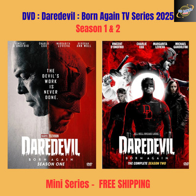 DVD Daredevil: Born Again eason 1-2 2026 Brand New Full HD - FREE SHIPPING