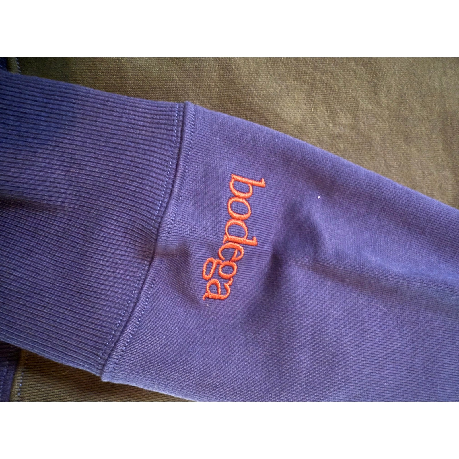 Bodega hidden in plain sight patchwork pullover s… - image 2