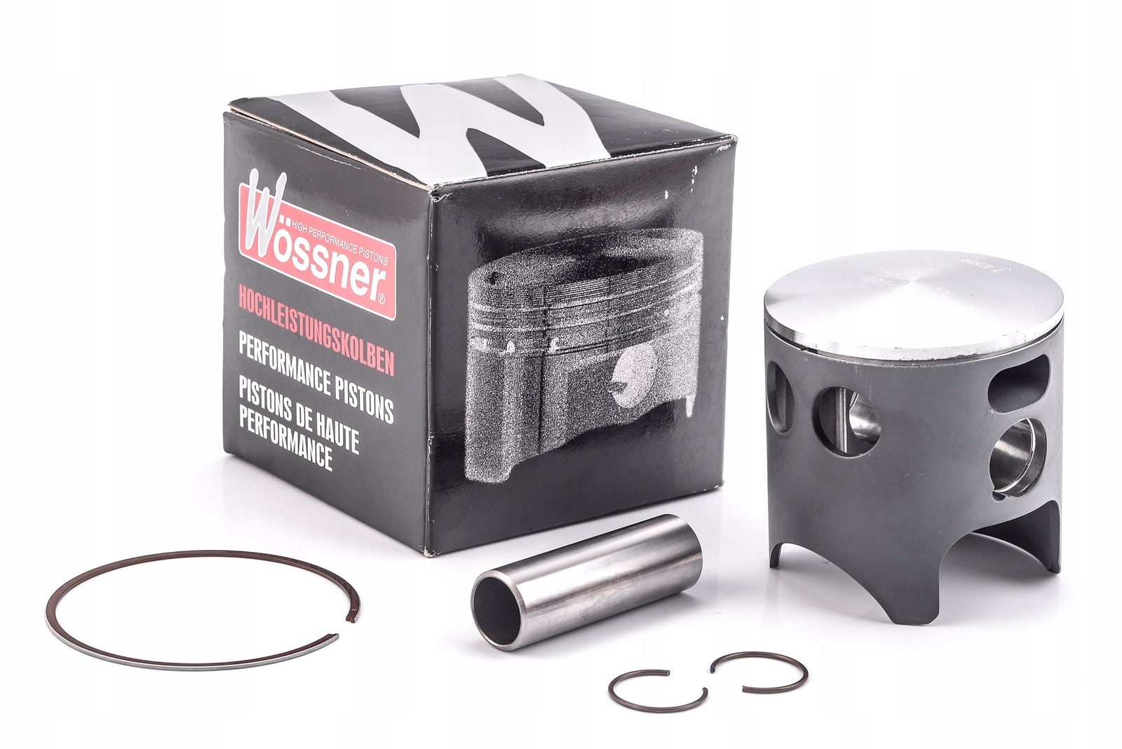 Piston KX 250 Kawasaki 2T de 70.44mm avec segment pour cylindre rectifié