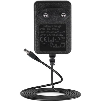 BNBBSC 6 Volt Netzteil Ladegerät für kinderauto, 6V Kinder Motorrad Ladegerät Adapter