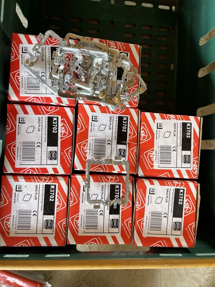 MK ELECTRIC K3702 MK-2G Grid Mounting Frame for Electrical Fitting Box of 10