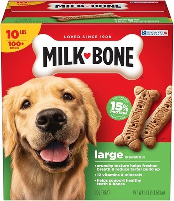 Milk-bone Original Dog Treats Biscuits For Large Dogs, 10 Pounds