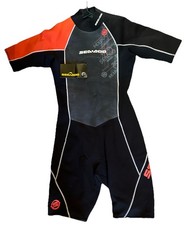 NWT Sea-Doo BRP WETSUIT, MEN'S Short Sleeved SHORTS XL/TG