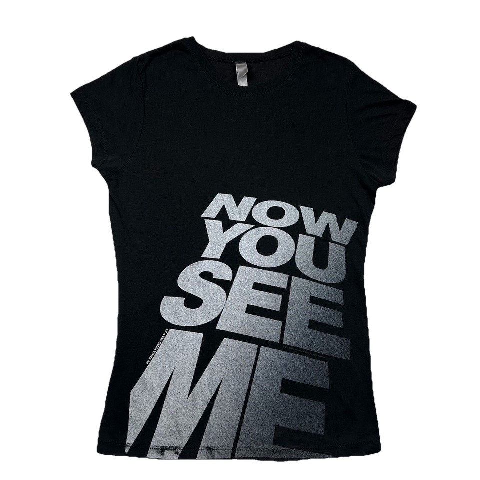 Now You See Me 2013 Movie Promo Black Graphic T Shirt Summit Women’s Size Large
