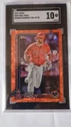 2025 Topps Series 1 - Mike Trout #200 Orange Diamante /25 SGC 10 Pop 1