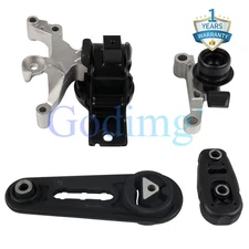 Engine Motor Trans Mount Kit For Nissan Sentra 2007-2012 Sedan 4-Door 2.0L AT