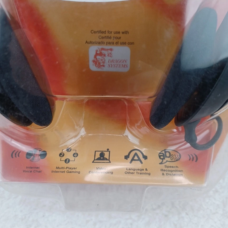 Labtec Axis-302 Stereo Headset New Sealed NIB NOS 3.5 mm - Image 3 of 4