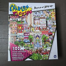 Charles Fazzino 300 PC Puzzle “nyc The Wind Beneath Our Wings
