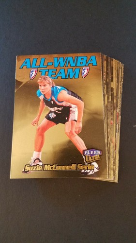 Original Vintage 1999 Fleer Ultra WNBA Gold Medallion Parallel Lot 20 diff - Picture 2 of 3