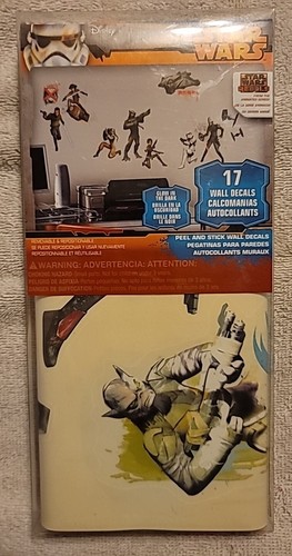 Adesivi Da Parete Star Wars Rebels – 4 Fogli, 25x46 Cm, 17 Elementi Luminescenti – Multicolore, Rimovibili E Riutilizzabili – Perfetti Per Camerette, Giochi E Decorazioni A Tema