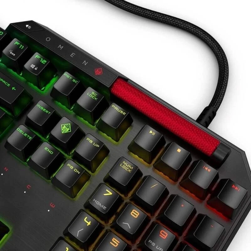 HP Omen Sequencer Gaming Keyboard Anti-Ghosting Black - UK QWERTY Layout - Image 3 of 4