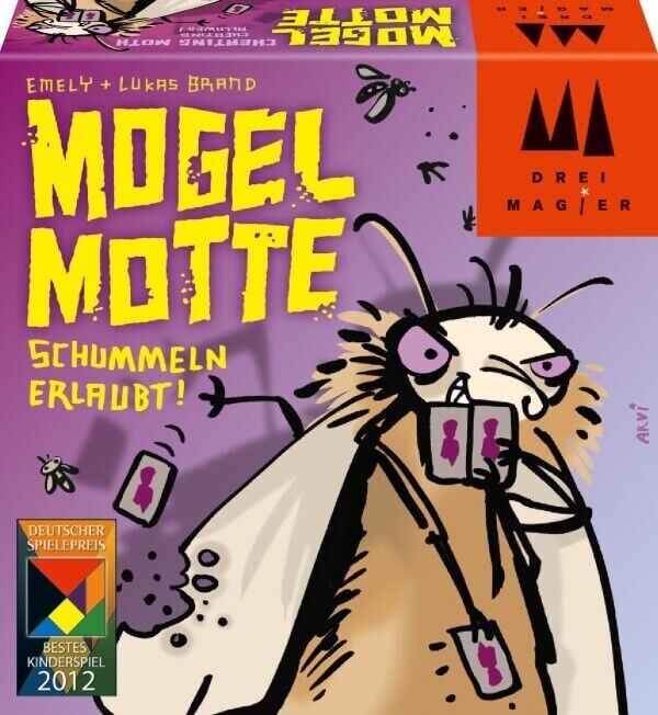 Thumbnail - Schmidt Spiele 40862 Drei Magier Spiele, Mogel Motte, 3 Bis 5 Spieler,
