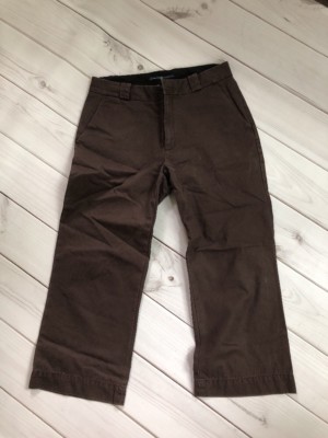 pants 6 women GAP coffee brown 4 pockets  note 23.5'' inseam