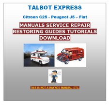 GUÍAS DE SERVICIO TALBOT EXPRESS GASOLINA DIÉSEL MANUAL TALLER TUTORIALES DESCARGAR