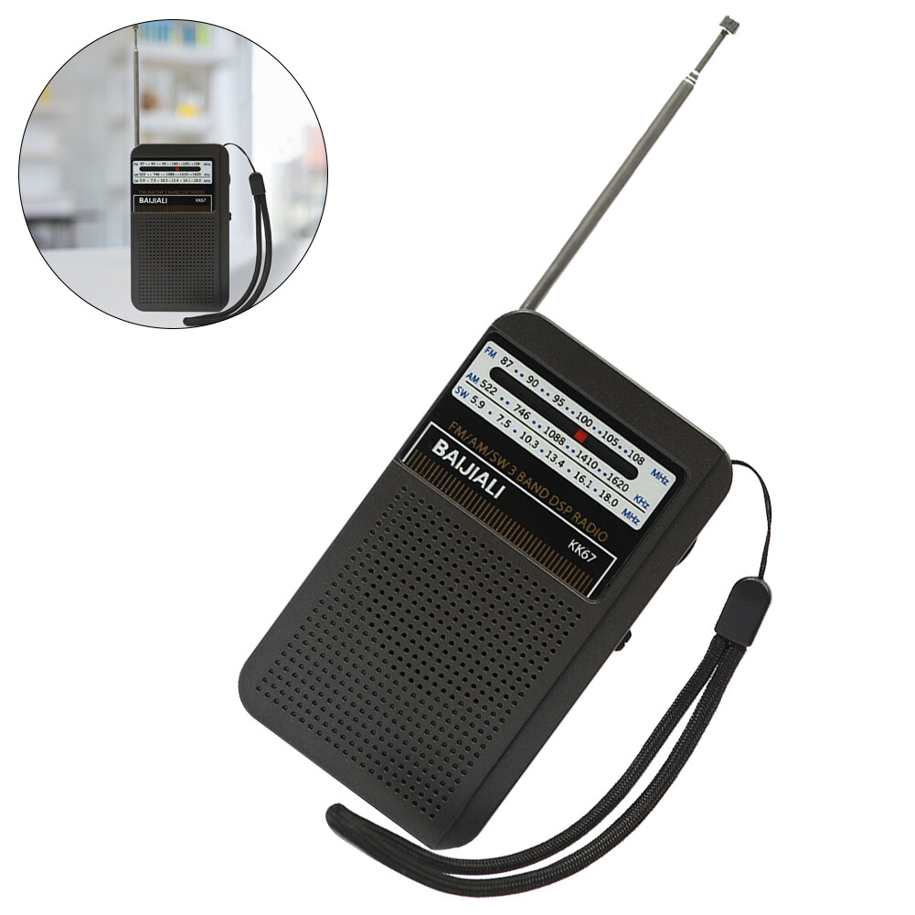 Digital Radio LCD Display Outdoor Radio SW/AM/FM Stereo Radio