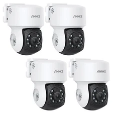 ANNKE HD 1080P Video CCTV Security Camera 2MP 350° Pan&Tilt Outdoor Night Vision