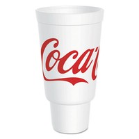 Dart Coca-cola Foam Cups Red/white 44 Oz 20/bag 15 Bags/carton 44aj32c on sale Dart Coca-cola Foam Cups Red/white 44 Oz 20/bag 15 Bags/carton 44aj32c on sale