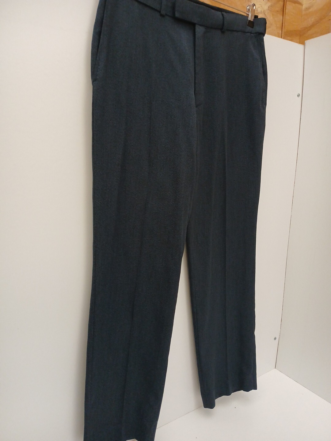 Greenwoods Regular Fit Trousers size W34 L31 Elasticated waist sections Navy Mix image 4