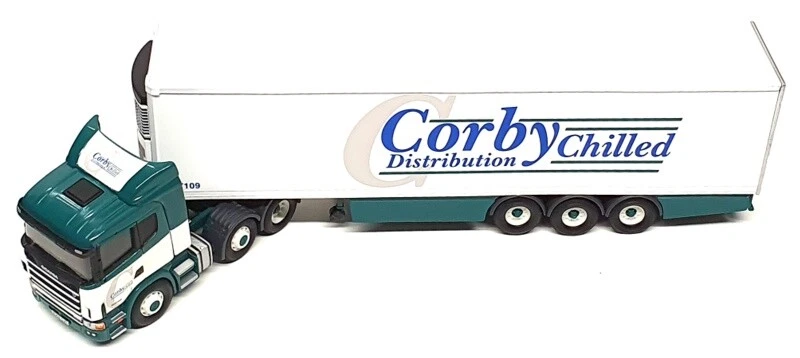 Corgi 1/50 Scale CC12216 - Scania Fridge Trailer (Corby Chilled Distribution) - Image 4 of 4