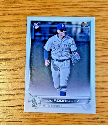 JULIO RODRIGUEZ 2022 Topps Complete Sets Series 2 #659 Rookie RC Image Variation