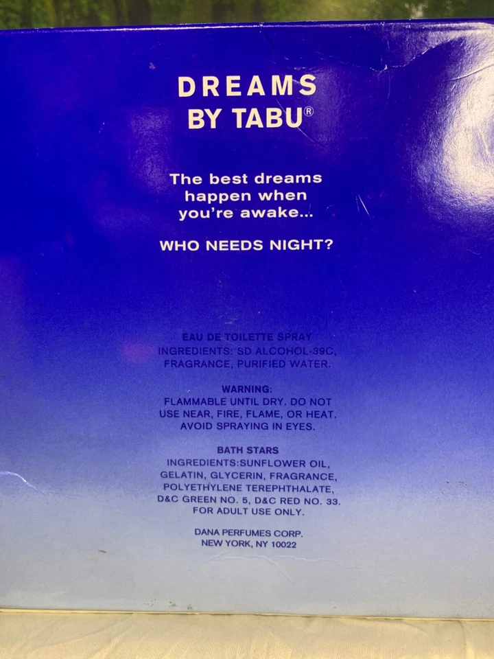 DREAMS BY TABU 50ML EDT SPRAY/BATH STARS (CONJUNTO DE PRESENTE) - Imagem 4 de 4