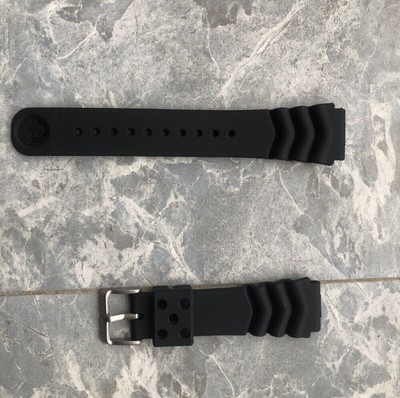 22mm Strap For Casio Duro 106 MDV106-1A 106B-1A3V Rubber Silicone Watch Band