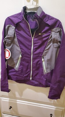 Sugoi Purple Gray Versa Jacket Vest Xs