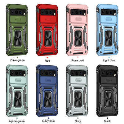 Für Google Pixel 9 Pro XL 8A 8 7A Pro Etui Dia Kamera Ring Ständer Telefonhülle