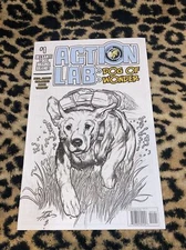 ACTION LAB: DOG of WONDER #1 - Coloring Book Variant - NEAL ADAMS SKETCH VARIANT
