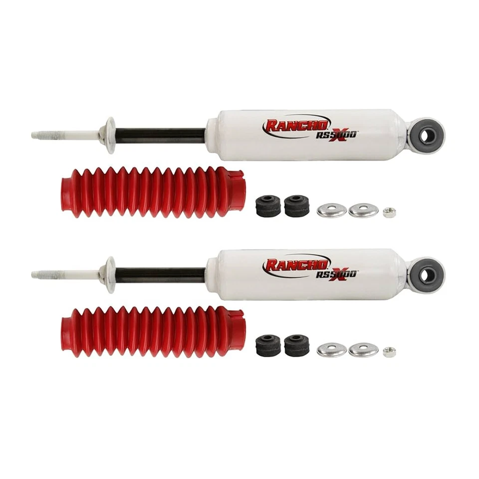 Rancho RS5000X Front & Rear Shock Absorber Set for 86-04 Nissan D21 Frontier Foto 2 de 4