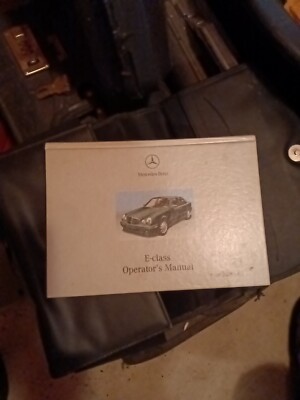 2001 MERCEDES-BENZ E-CLASS OWNERS MANUAL OPERATORS USER GUIDE BOOK SET + CASE