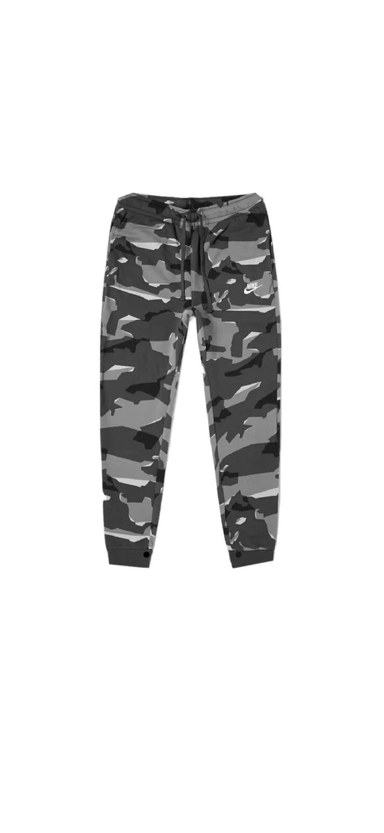 Nike Gray Camo Sweatpants Size XL (AJ2111-065) | eBay