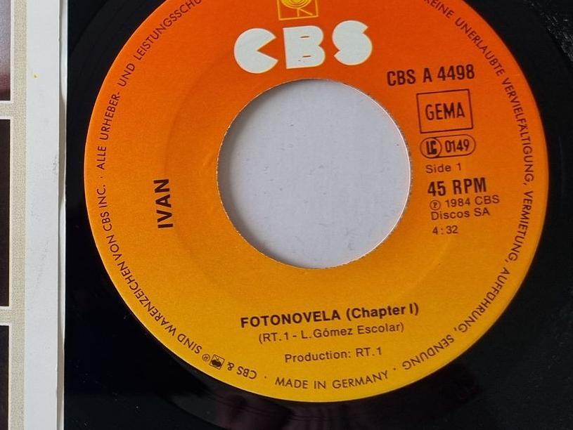 Ivan - Fotonovela (Chapter 1) 7'' Vinyl Holland | eBay Australia