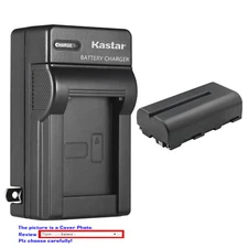 Kastar Battery AC Charger for iKan 7" VXF7-V2 Tally 3G-SDI 4K HDMI Field Monitor