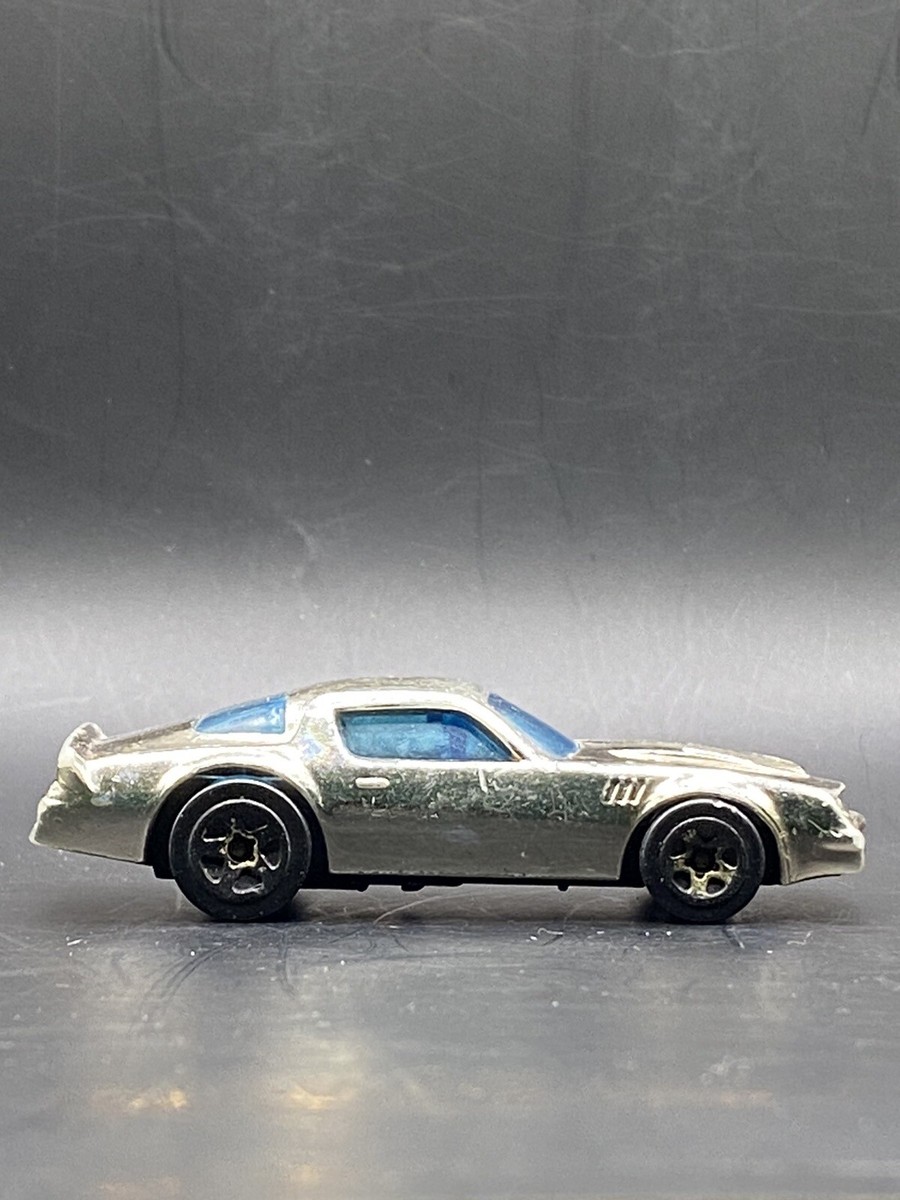 Hot Wheels Camaro Z-28 Chrome w Blue Windshield VTG Collectible