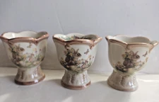 Single Egg Cup Easter Traditions Cracker Barrel Set of Three Bunnies & Butterfly