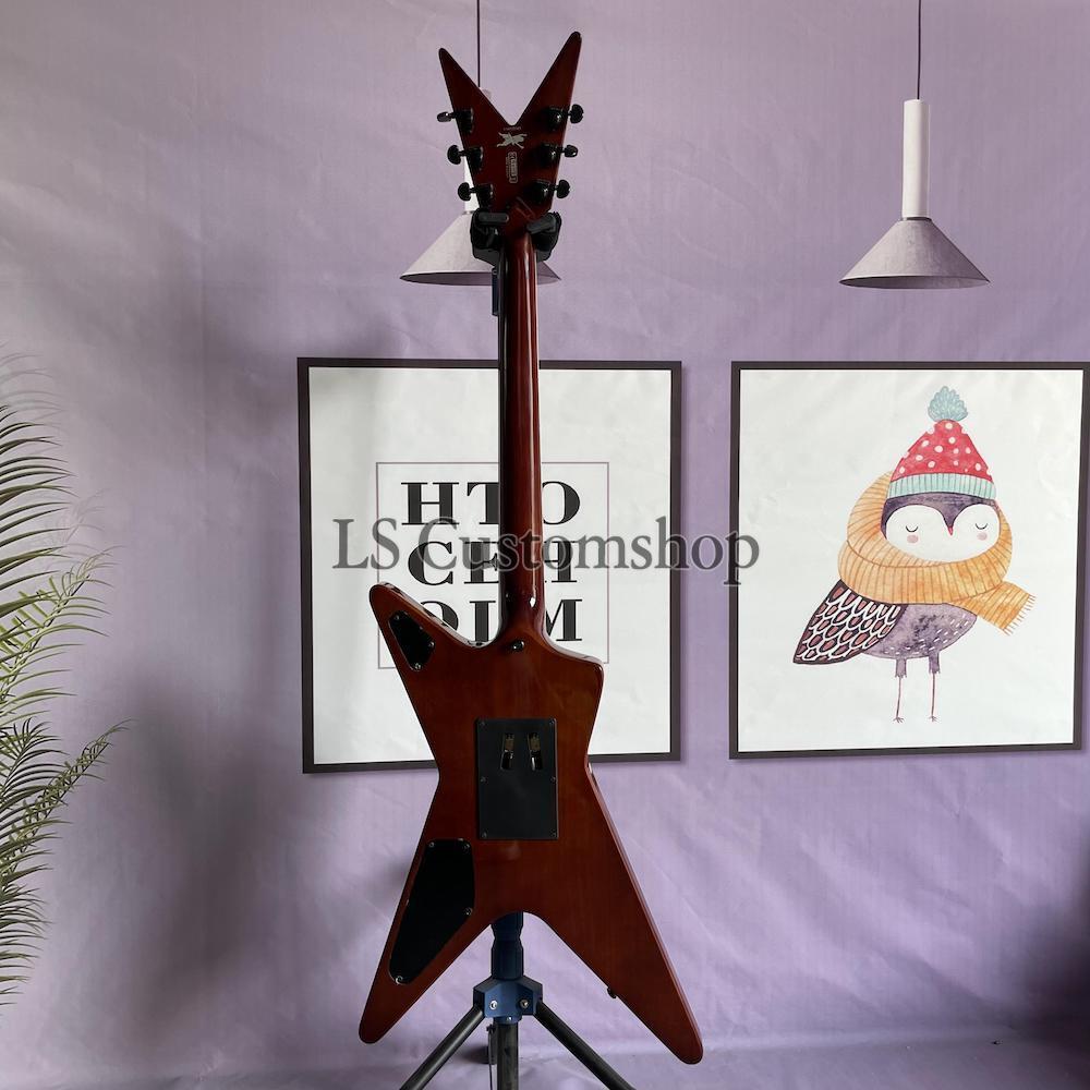 DUKE MLタイプ　Dimebag Darrel風 ML Far Beyond Driven Dimebag Electric Guitar Trans Brazilia FR