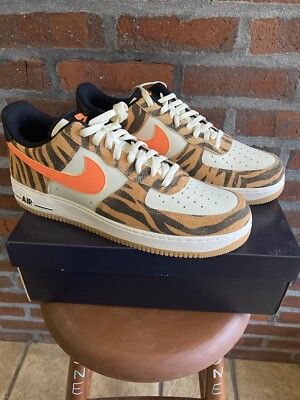 Nike Air Force 1 '07 Premium, ''Daktari Stripes'', Size 14
