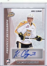 2016-17 Leaf ITG Heroes & Prospects ~ Kale Clague PA-KC1 Bronze