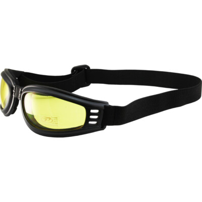 Pacific Coast  Nomad Yellow/Black Oval Foldable Goggles