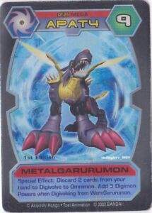1 Used Toei Digimon D Tector Series 1 Holo Foil Rare Card Dt 25