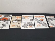 5 Vintage 1953 1954 1955 1956 EATON TRUCK AXLE ADS Original Print Ad Literature
