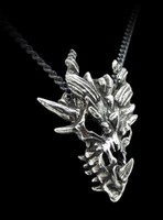 Alchemy Metal Wear - Halskette - Dragon Skull - Gothic Halsschmuck Kette