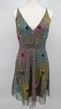 Anthropologie BHLDN Sleeveless Sparkler Firecracker Sequined Dress Size 6 NEW