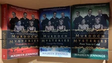 Murdoch Mysteries lot 3 Vices of My Blood/ Except the Dying/ Poor Tom is Cold