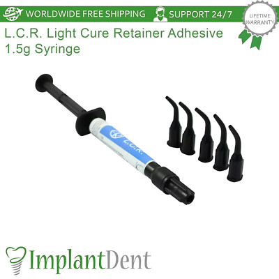 Dental L.C.R. Light Cure Retainer Adhesive 1,5g Bonding Zahnmedizin Labor