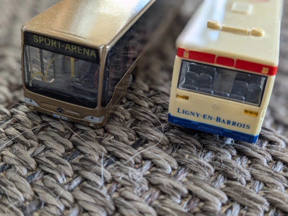 Véhicule - Jouet - Toy - Lot De 2 Bus Mercedes-Benz Citaro, Mercedes O 405 1/87 - Photo 4/4