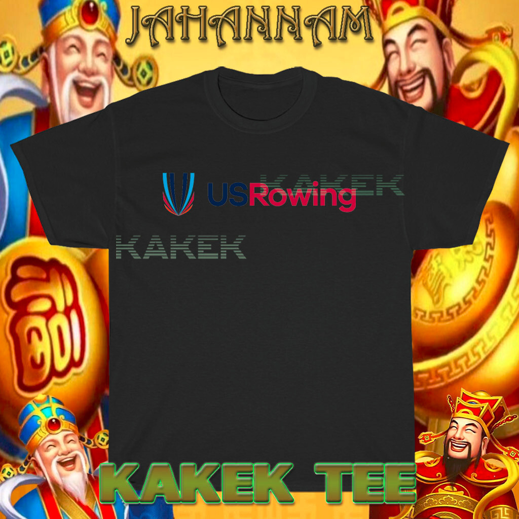 FILA Nuova maglietta americana Team USA US logo canottaggio divertente taglia dalla S alla 5XL