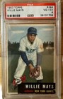 1953 TOPPS #244 WILLIE MAYS NEW YORK GIANTS CARD PSA 4 GRADED VG-EX Short Print