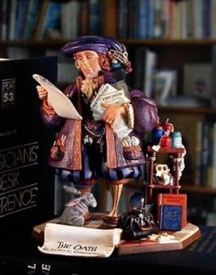 James Christensen Porcelain ,The Oath  Brand  NEW IN BOX 
